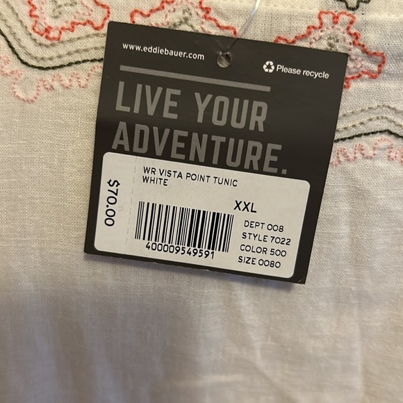 Eddie Bauer Vista Point Embroidered Tunic - Picture 8 of 10